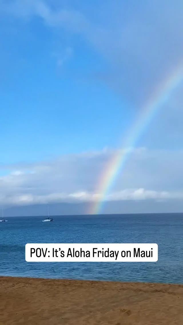 You coming? 🌈🥰

Aloha Fridays on Maui are not to be missed!!!

#maui #turtleready #hawaii #mauinokaoi #alohafriday